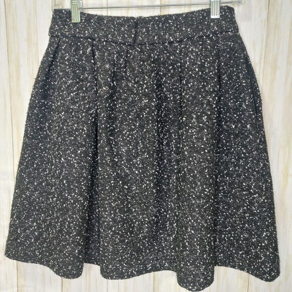 FRNCH Women's Skirt Size Small Black~ Pockets ~Mini ~Skater ~Grunge - Picture 3 of 12